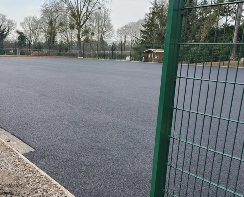 Claires Court Insitu schockpad completed