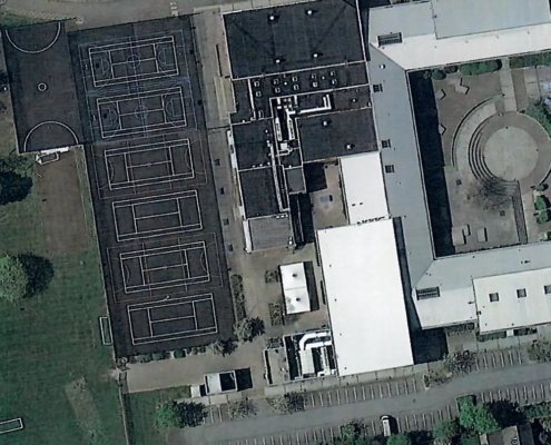 Lea Valley High School Aerial
